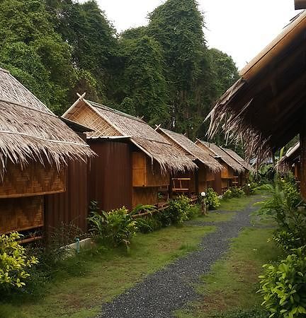 Phuhaya Bamboo Bungalows Ko Lanta المظهر الخارجي الصورة